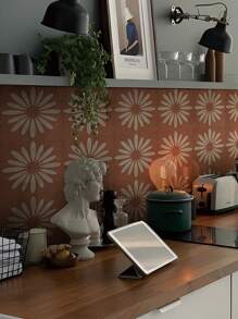 10pcs Bohemian Style Tiles Floor Wall Sticker Kitchen Bathroom Living Room Wear-Resistant Home Decor Art Wall Decals