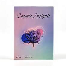 Karty Oracle Cosmic Insight, 41 kart, 10,3*7,3 cm, wersja angielska, karty wróżbiarskie i prognozy na codzienne życie - wielobarwność - Zobacz 7