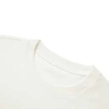 LI-NING 休闲街头风T恤，夏季 AT DRY FREEZE 科技宽松透气男士休闲T恤 AHSV145 - 乳白色 - 查看 3