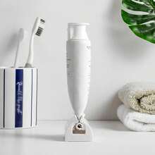 1件装手动牙膏挤压器家用牙膏挤压器懒人挤牙膏样品洗面奶滚压收纳架 - 彩色 - 查看 3