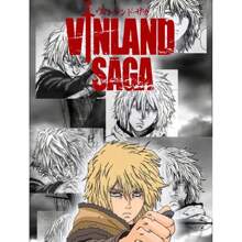 1 pièce Affiches murales sans cadre Vinland Saga Anime Manga, impressions et affiches premium, décoration vintage de salle, bar, café, décoration murale de la maison, impression artistique murale avec cadre en option