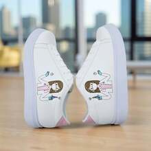 Women Casual Shoes - 白色 - 查看 1