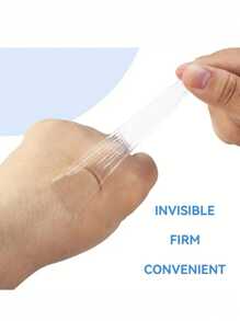 10 piezas de cinta adhesiva doble faz resistente al agua y al sudor, hipoalergénica, para sujetar pelucas de forma segura, delicada con la piel, sin látex y fácil de quitar, perfecta para el pegado de frontales de encaje y postizos