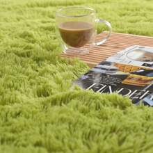 1 Pc Soft Modern Indoor And Outdoor Plush Pink/Grass Green/Camel Carpet For Bedroom Living Room Dormitory Kids Room Home Decoration Non-Slip Polyester Fiber Comfortable Kids Room Decoration Floor Carpet