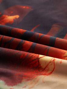 Men's Fashion Positioning 3D Print Boxer Briefs - Burnt Orange - View 5