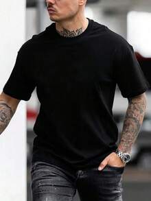 DG XUNLIN MODA Men T-Shirts - Black - View 1