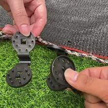 100 pièces/80 pièces/50 pièces Fixation par serrage lourde pour toile d'ombrage, nouveaux clips en plastique pour fixer la toile d'ombrage 2025, clips de bâche premium pour filet de serre, filet antibird, filet de protection solaire pour l'extérieur et le jardin