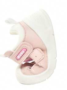 1 Par de sandalias de moda para interior/exterior para niños de 1 a 4 años, diseño patchwork elegante, transpirable, suela de TPR suave, ligero, cómodo, antichoque en la parte delantera, de corte bajo, diseño de fácil de poner, zapatos casuales para caminar en primavera/verano