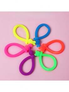 10 Stücke Oster-Partybevorzugungen, buntes Cartoon-Thema, ohne Strom, keine Federn, thermoplastisches Gummi, ohne Batterie, für Feiertagsfeier und Geschenkausgabe - Verschiedenfarbig - Übersicht 9