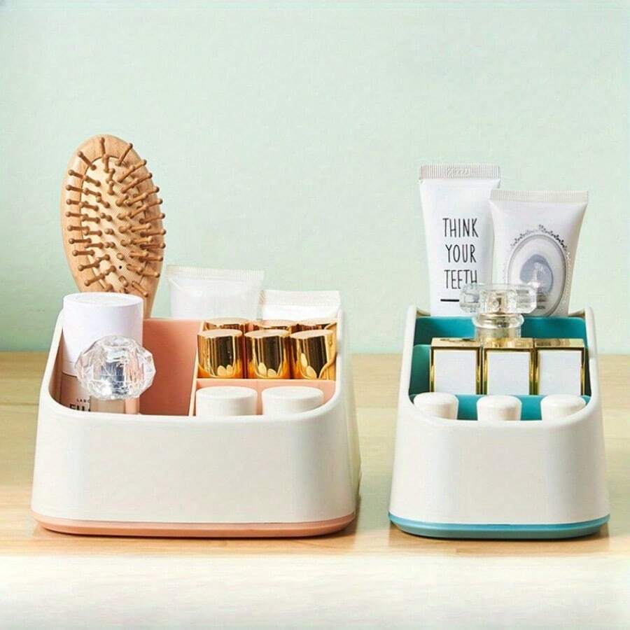 Large Desktop Storage Box Multi-Functional Storage Basket Key Finishing Box Remote Control Storage Box Organizer