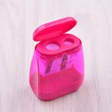 Taille-crayon double trou personnalisé, taille-crayon en plastique pour la rentrée scolaire, fournitures scolaires, cadeau pour l'école, pour le bureau, pour l'école, pour la classe, pour les cadeaux d'enseignants, pour l'université, pour les collègues, pour les chambres d'étudiants, pour les enseignants, pour les garçons et les filles, pour les adolescents, élèves de collège, élèves de lycée, étudiants universitaires, étudiants de première année, étudiants de deuxième année, étudiants de première année, multifonctionnel, ornemental, réutilisable, moderne, coloré, mignon, vintage, dessin animé, kawaii, personnalisé, unique, travailleurs, clients, étudiants, pour les affaires/le travail/le bureau, pour l'école