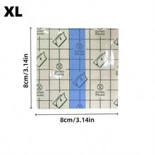 50pcs Clear Waterproof Bandages, Transparent Adhesive Dressing Waterproof Film Dressing Tape For Tattoo, Swimming, Stretching Protection - White - View 8