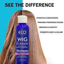 SYNTHETIC WIG SHAMMPOO - Synthetic Wig Care Solution (Original),Promotes Silkiness And Shine, Detangle Wig & Easy Combing, Cleanses & Extends Lifespan Of Wigs, Adds Body & Volume,Protects Color, Hydrates & Moisturizes, Detangle And Anti-Frizz, Promotes Silkiness, Easy Combing, Contains Coconut Oil, Castor Oil For Care Wig - 120ML - 查看 1