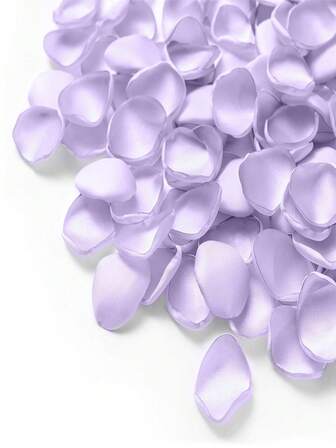 50/100/300/500/1000片丝绸玫瑰花瓣婚礼花瓣白色花瓣假玫瑰花瓣人造花瓣求婚篮过道新娘送礼会餐桌装饰