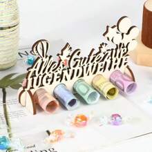 DPKOW Młodzieżowy Prezent Pieniężny z Drewna, Młodzieżowy Prezent Pieniężny Opakowanie Dla Chłopców Dziewcząt Młodzieżowy Prezent Konsekracyjny, Młodzieżowy Wypełniacz Życzeń Oryginalne Prezenty Pieniężne Młodzieżowa Karta Urodzinowa Dzień Matki Ślub Dzień Ojca Prezenty dla Chłopaka Karty Podziękowań Ukończenie Szkoły Panna Młoda