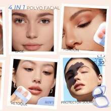 SACE LADY Flawless Master Polvo Facial – Control de Brillos, Resistente al Agua y Protección Solar SPF30 PA+++