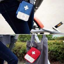 1pc Home First Aid Small Medicine Kit Home Medicine Storage Travel Outdoor Mini Portable Small Box Medical First Aid Kit - Multicolor - View 11