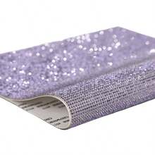 1pc Shiny Crystal Rhinestone Sticker, 7.8 X 9.4 Inch, DIY Self-Adhesive Glitter Decor For Car, Phone, Crafts - M-20*24cm - View 23