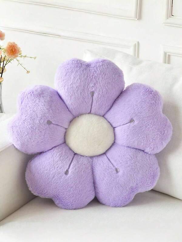 1 almofada floral, almofada decorativa em formato de flor, adequada para cama, sofá, decoração de quarto, decoração de casa, almofada de margarida fofa, almofada de chão, primavera, presente para família e amigos