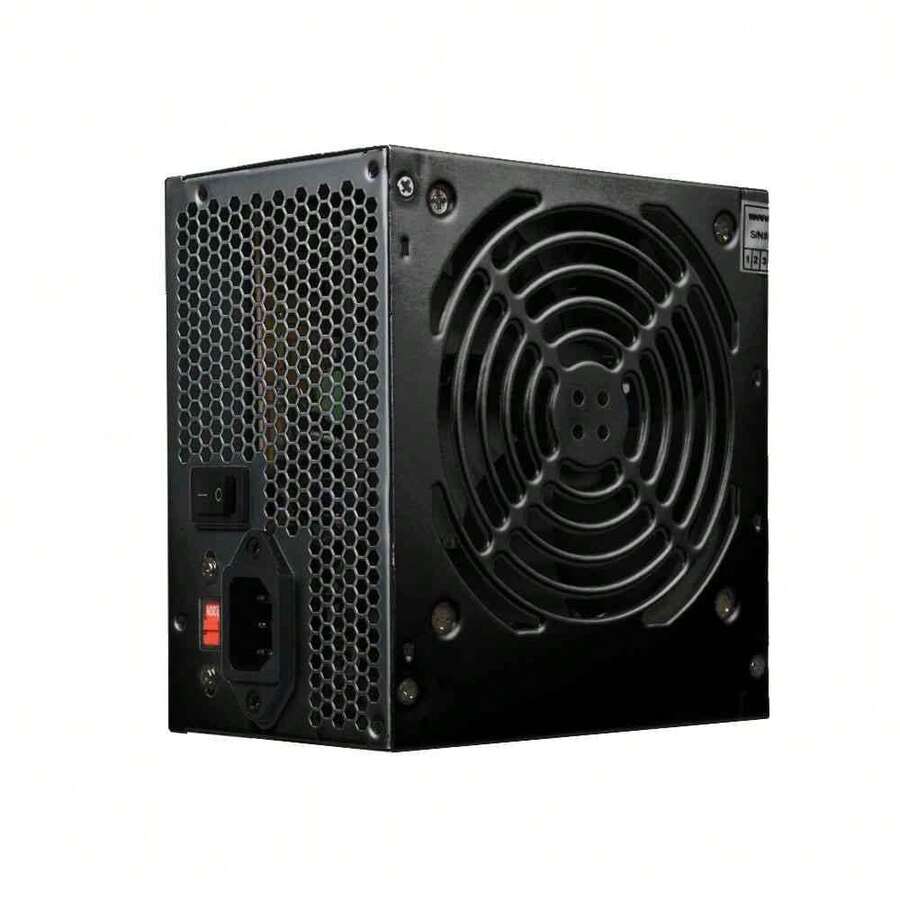 Fonte ATX 500W Sem Cabo C3Tech - PS-500BK - Entrada do Brasil (220V) - Visão 1