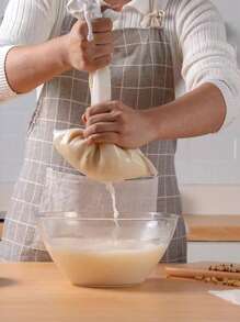 Extra Dense Fruit Milk Filter Bag, Wine Strainer, Oil Pulp Separation Bag, Kitchen Vegetable Juice Filtering Cloth Bag