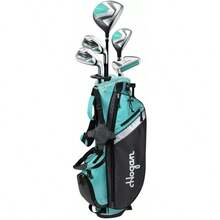 Hogan Golf FTS Junior Girls Golf Clubs Set With Bag - Teal - View 1