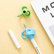 6PCS Pencil Adapter For Kids, Children's Pencil Holder Writing Posture Correction Tool For Pencils, Pencil Adapter Pencil Grip Tool - Multicolor - View 2