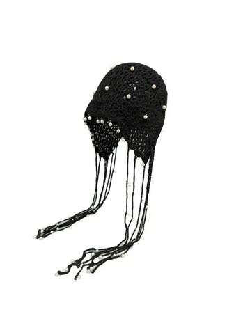 Boho Bohemian Retro Handmade Tassel Fashion Ball Red Knitted Wool Hat Female Warm Headband Hat Winter Ear Protection Bandage Hat Knit Beanie Warm Thermal Outdoor Hat For Men & Women, Perfect For Skiing And Traveling