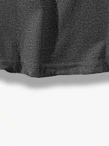 Lonblece 男士夏季英文字母和数字图案背心 - 深灰色 - 查看 5