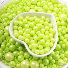 85g/3oz Cake Decoration Pearl Sprinkles Baking Cake Ice Cream Decorations Wedding Party Supplies Colorful Pearl Round Beads