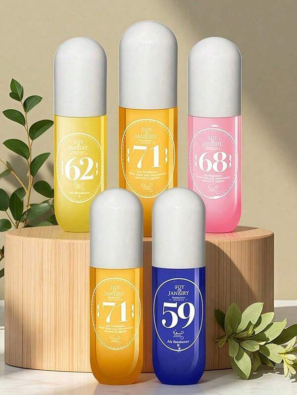 1pc 50ml/1.69fl.Oz Floral & Fruit Scented Strong Air Freshener Fragrance Mist Room Spray , Long Lasting Deodorizer For Clothes Valentine Day Gift Valentines Suppiles Wedding Items, Portable