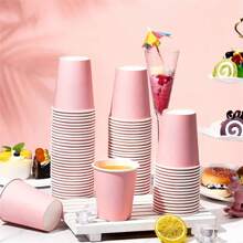 Disposable Paper Cups, Colorful, Craft, Plain, Cute