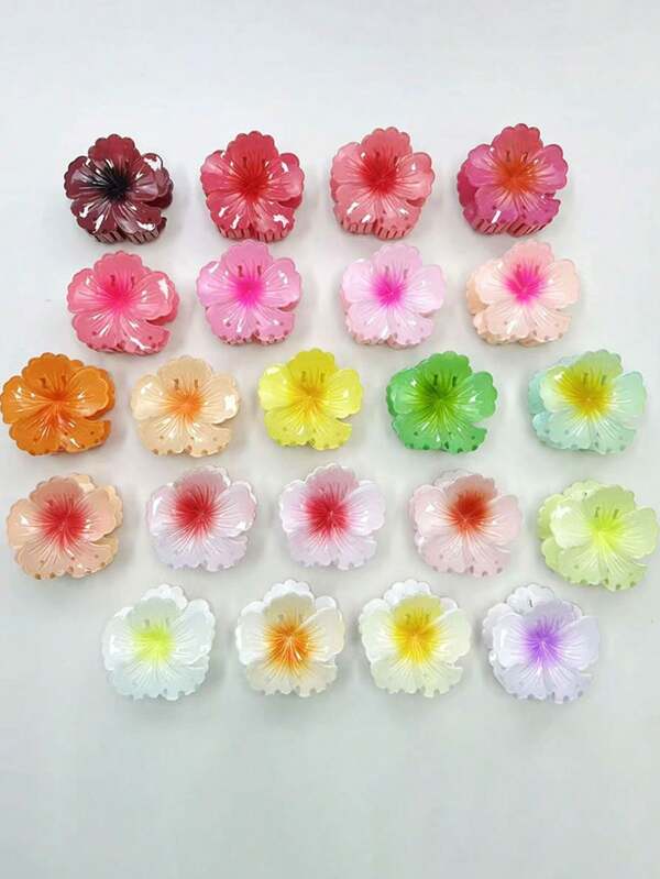 1pc/7pcs/22pcs Colorful Scrunchie Hair Clips, Suitable For Women's Daily Life, Casual, Party, Commute, Vacation - Hair Styling, Headwear Accessories, Best Gift Choice For Birthday, Anniversary And All Holidays