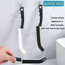 Pack Of 6 Gap Cleaning Brushes, Hard Bristles, Corner Cleaning Brush, Detail Cleaning Brush, Household Joint Brush, Corner Cleaning Brushes For Slide Rail, Keyboard, Window, Door Home Bathroom Decor Back To School