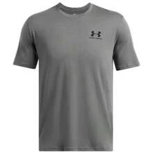 Under Armour Mens UA Sportstyle Left Chest Short Sleeve T-Shirt - Màu xám đen - Xem 1