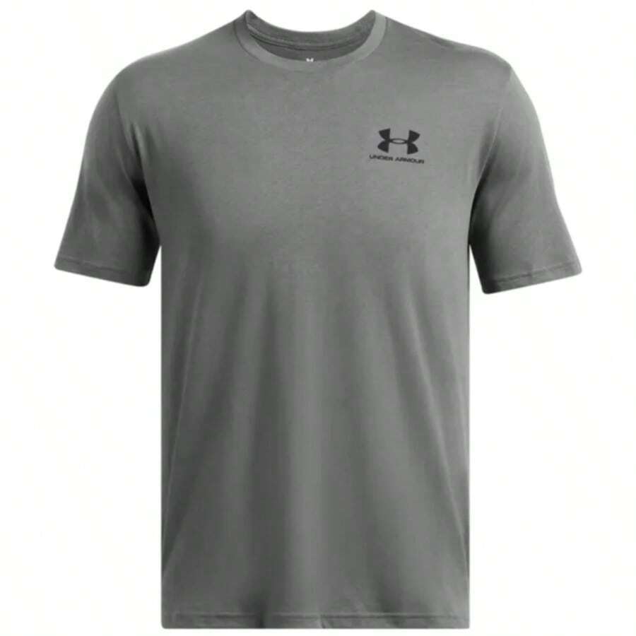 Under Armour Mens UA Sportstyle Left Chest Short Sleeve T-Shirt - Màu xám đen - Xem 1