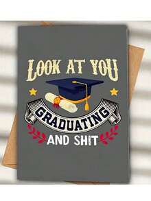 1 pieza de Tarjeta de Bendición de Graduación (con sobre adjunto), fabricada en papel de alta calidad y con un diseño único de birrete de graduación. Es muy adecuada para ceremonias de graduación de escuela secundaria y universidad, y también se puede regalar a compañeros de clase o amigos. Además, se puede usar como accesorio para decorar el fondo de fiestas de graduación. - multicolor - Ver 4