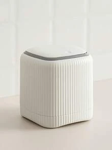 1pc桌面垃圾桶按压式迷你垃圾桶厨房浴室卧室办公室桌面配件家居装饰房间装饰家用收纳清洁用品