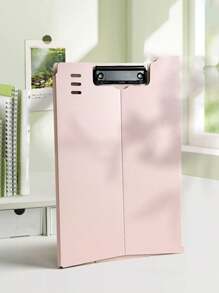 1 قطعة لوحة إرفاق قابلة للطي عمودية لتنظيم الملفات، أفقي أو عمودي متاح ، لوح كتابة محمول للتلخيص والتنظيم، لوحة بلاستيك بسيطة، مناسبة لإدارة مستندات العائلة، كتابة ورق A4، رسم الوقت الحر، لوازم المكتب، أعمال يدوية، أثاث المنزل، لوازم رسم ولوحات السفر