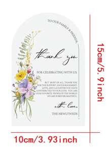 Floral Wedding Dinner Events, Seating Card Table Decorations, Thank You Card Arch Designs, Greenery Thank You Card Placements, Chic And Elegant Weddings, Table Centerpieces And Decorations, Thank You Card Placements, Table Setting Cards, Wedding Memorabilia, Receptions, Dinners, Events, And Celebrations Table Setting Cards