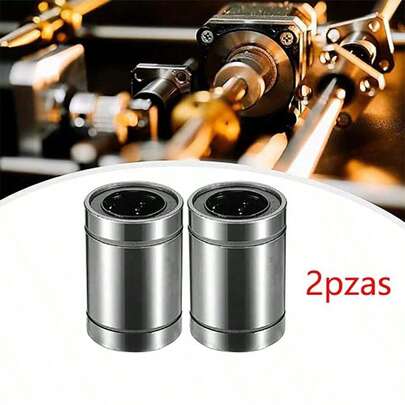 2 piezas de acero para cojinetes de máquina herramienta Lm16 de 1 pulgada
