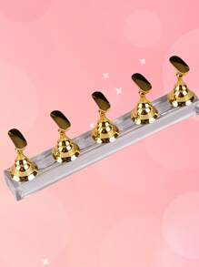 5 Stück/Set Magnetischer Nagel Halter Falsche Nagel Spitze Übungsständer Kristall Basis Halter Nagelkunst Anzeige für Nagelstudio DIY & Übung, Nagelbedarf, Nagelwerkzeuge, Nagelkunstwerkzeuge, Schulbeginn, Nägel, Nagelwerkzeuge für Aufklebe-Nägel