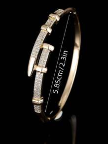 1 pulsera de lujo, adecuada para uso diario, ir y venir del trabajo y fiestas para mujeres