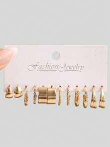 Juegos de pendientes de perlas de imitación a la moda para mujeres, 48/36/12 piezas con diseños clásicos cuadrados y en forma de C, apropiados para uso diario, citas, fiestas, regalo del Día de la Madre