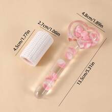 1 szt. Magiczna różdżka z mrożoną kulą lodową, zimna i ciepła relaksująca kula lodowa do masażu oczu i twarzy, bez ładowania, delikatny relaks, idealny prezent na Walentynki, Dzień Matki, Dzień Babci i Dziadka, Halloween, Boże Narodzenie, odpowiedni dla mężczyzn i kobiet, uroda, produkty do pielęgnacji skóry, spa, pielęgnacja własna, narzędzia do pielęgnacji skóry, pielęgnacja twarzy, artykuły kosmetyczne, masaż, narzędzie do masażu twarzy, wałek do twarzy, wałek do lodu, wałek do lodu do twarzy