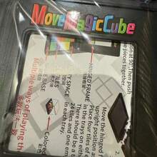 1 件彩色滑动拼图魔方，双人竞技玩具套装，适合聚会和派对，随机颜色碎片 - 彩色 - 查看 7