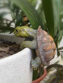Home Outdoor Garden Turtle Crafts Decoration Accessories - Multicolor - View 7