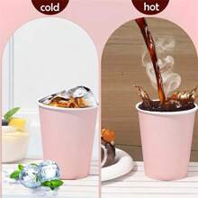 Disposable Paper Cups, Colorful, Craft, Plain, Cute
