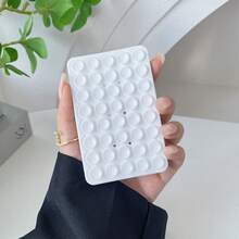 1pc Silicone Suction Phone Case Mount,Phone Suction Grip,Octobuddy,Sticky Phone Grip, Adhesive Phone Stand Sticky For Cell Phone - Multicolor - View 5