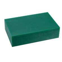 1 Stück tief grüner Schmuckwachsblock, geschnittene Form Wachsform für Schmuckguss, DIY Ring Wachsschmuckherstellung